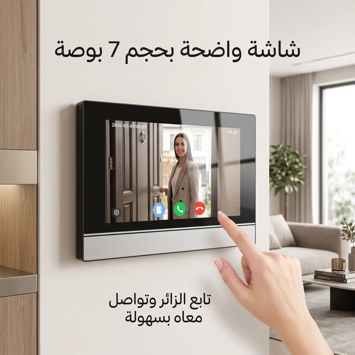 انتركم بشاشة 7 بوصة، صورة 3